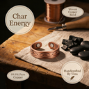 Janets Char Copper Ring