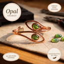 Janets Opal Copper Bracelet
