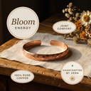 Janets Bloom Copper Bracelet