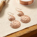 Janets Solstice Copper Earrings