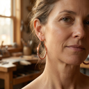 Janets Creek Copper Earrings