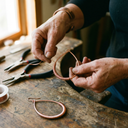 Janets Creek Copper Earrings