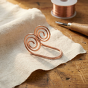 Janets Flow Copper Hand Spiral