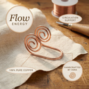 Janets Flow Copper Hand Spiral