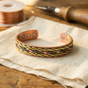 Janets Weave Copper Bracelet