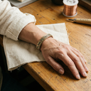 Janets Weave Copper Bracelet