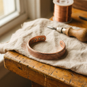 Janets Wave Copper Bracelet