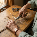 Janets Stone Copper Bracelet