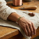 Janets Jade Copper Bracelet