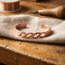 Janets Seam Copper Bracelet
