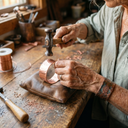 Janets Anvil Copper Bracelet