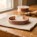 Janets Moss Copper Bracelet