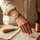 Janets Moss Copper Bracelet