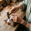Janets Hearth Copper Bracelet