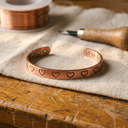 Janets Hearth Copper Bracelet
