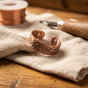 Janets Burr Copper Ring