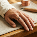 Janets Char Copper Ring