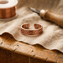 Janets Char Copper Ring