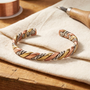 Janets Stone Copper Bracelet