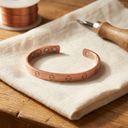 Janets Bolt Copper Bracelet