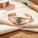 Janets Sedge Copper Bracelet
