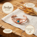 Janets Sedge Copper Bracelet