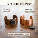 Janets Marl Copper Earrings