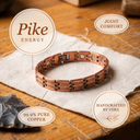Janets Pike Men's Copper Bracelet