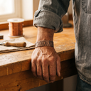 Janets Grit Men's Copper Bracelet