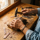 Janets Grit Men's Copper Bracelet
