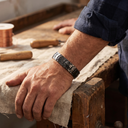 Janets Ochre Men's  Copper Bracelet