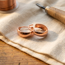 Janets Dell Copper Earrings