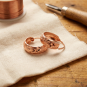 Janets Dew Copper Earrings