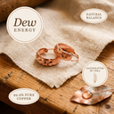 Janets Dew Copper Earrings