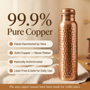Janets Pure Copper Water Bottle