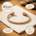 Janets River Copper Bracelet