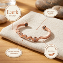 Janets Lark Copper Bracelet