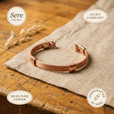 Janets Sere Copper Bracelet